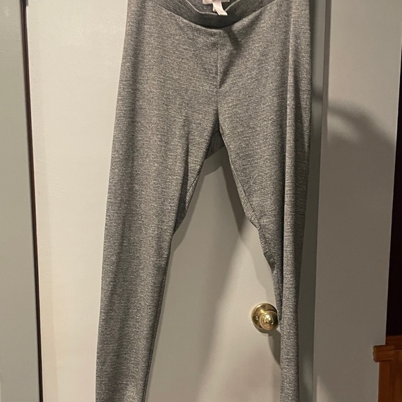 LC Lauren Conrad Gray women’s Leggings size Large - Picture 1 of 6